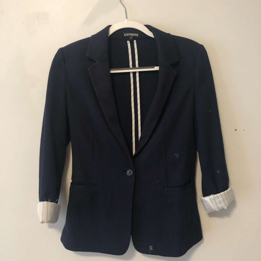 Express navy blazer